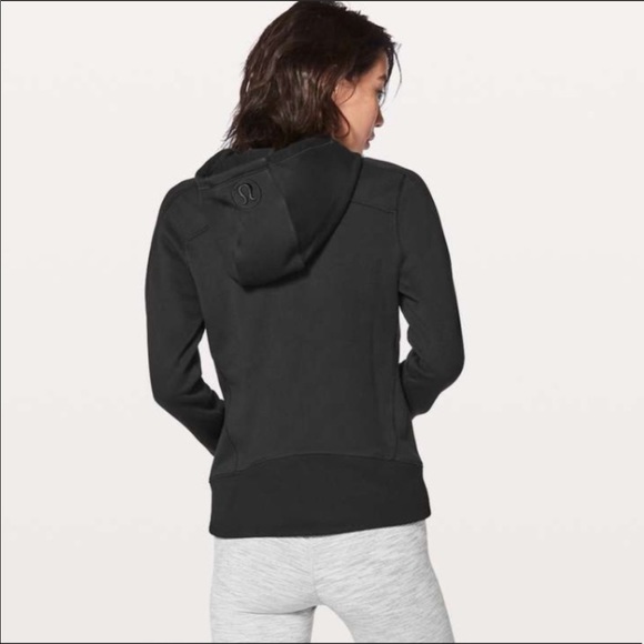 Lululemon Cool & Collected Jacket in Black Size 8 - Picture 2 of 6
